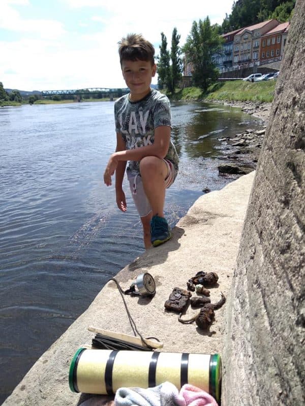 A cseh kincsvadász fia