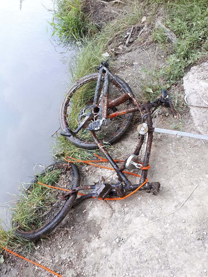 Tönkrement kerékpár Szlovákiából