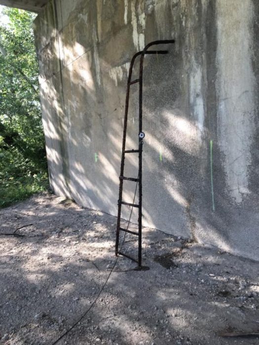 Galántán felfedezett létra