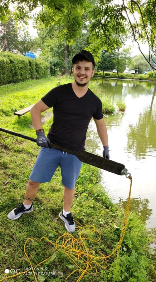 Lelet: egy evező