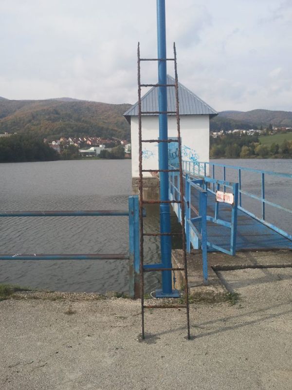 Létralelet mágnessel Kaniankában